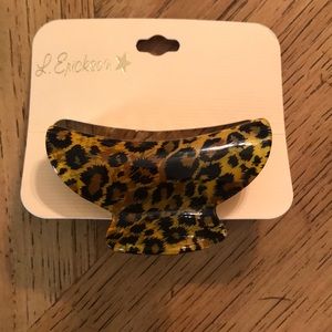 Leopard Print Hair Clip